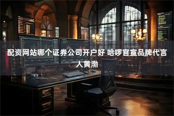 配资网站哪个证券公司开户好 哈啰官宣品牌代言人黄渤